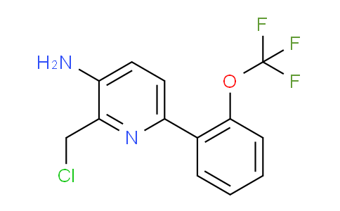 AM58397 | 1261684-83-6 | 3-Amino-2-(chloromethyl)-6-(2-(trifluoromethoxy)phenyl)pyridine