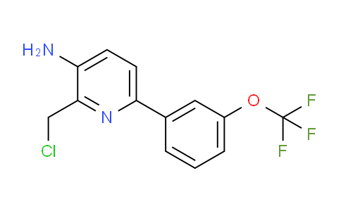 AM58398 | 1261446-60-9 | 3-Amino-2-(chloromethyl)-6-(3-(trifluoromethoxy)phenyl)pyridine