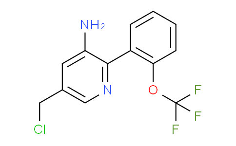 AM58403 | 1261794-15-3 | 3-Amino-5-(chloromethyl)-2-(2-(trifluoromethoxy)phenyl)pyridine
