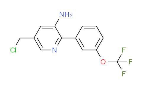 AM58404 | 1261501-28-3 | 3-Amino-5-(chloromethyl)-2-(3-(trifluoromethoxy)phenyl)pyridine