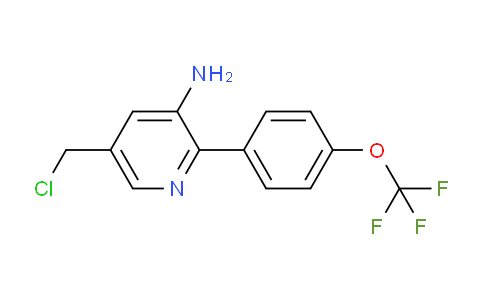 AM58405 | 1261866-87-8 | 3-Amino-5-(chloromethyl)-2-(4-(trifluoromethoxy)phenyl)pyridine
