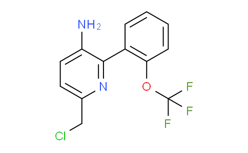 AM58406 | 1261684-85-8 | 3-Amino-6-(chloromethyl)-2-(2-(trifluoromethoxy)phenyl)pyridine