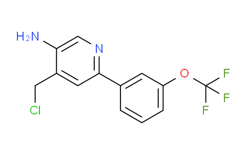 AM58413 | 1261838-36-1 | 5-Amino-4-(chloromethyl)-2-(3-(trifluoromethoxy)phenyl)pyridine