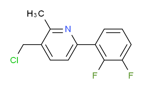 AM58418 | 1261867-18-8 | 3-(Chloromethyl)-6-(2,3-difluorophenyl)-2-methylpyridine