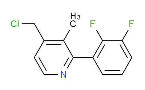 4-(Chloromethyl)-2-(2,3-difluorophenyl)-3-methylpyridine