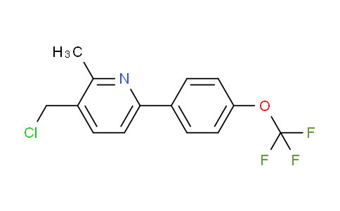 AM58432 | 851507-85-2 | 3-(Chloromethyl)-2-methyl-6-(4-(trifluoromethoxy)phenyl)pyridine