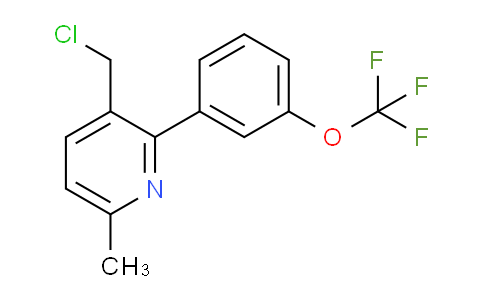 AM58440 | 1261574-70-2 | 3-(Chloromethyl)-6-methyl-2-(3-(trifluoromethoxy)phenyl)pyridine