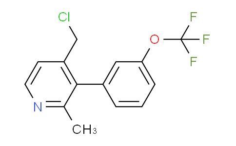 AM58443 | 1261839-13-7 | 4-(Chloromethyl)-2-methyl-3-(3-(trifluoromethoxy)phenyl)pyridine