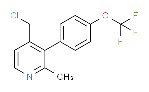 AM58444 | 1261584-32-0 | 4-(Chloromethyl)-2-methyl-3-(4-(trifluoromethoxy)phenyl)pyridine