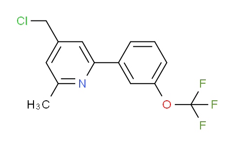 AM58446 | 1261447-09-9 | 4-(Chloromethyl)-2-methyl-6-(3-(trifluoromethoxy)phenyl)pyridine