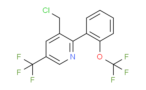 AM58455 | 1261876-74-7 | 3-(Chloromethyl)-2-(2-(trifluoromethoxy)phenyl)-5-(trifluoromethyl)pyridine