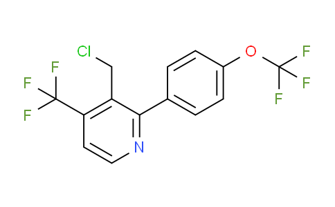 AM58458 | 1261652-60-1 | 3-(Chloromethyl)-2-(4-(trifluoromethoxy)phenyl)-4-(trifluoromethyl)pyridine