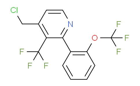 AM58463 | 1261454-13-0 | 4-(Chloromethyl)-2-(2-(trifluoromethoxy)phenyl)-3-(trifluoromethyl)pyridine
