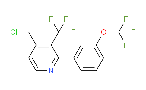 AM58466 | 1261685-35-1 | 4-(Chloromethyl)-2-(3-(trifluoromethoxy)phenyl)-3-(trifluoromethyl)pyridine