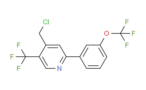 AM58467 | 1261854-36-7 | 4-(Chloromethyl)-2-(3-(trifluoromethoxy)phenyl)-5-(trifluoromethyl)pyridine