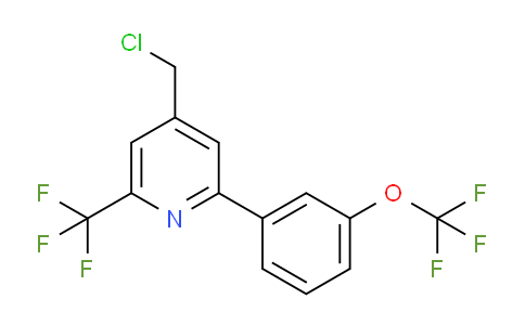 AM58468 | 1261764-97-9 | 4-(Chloromethyl)-2-(3-(trifluoromethoxy)phenyl)-6-(trifluoromethyl)pyridine