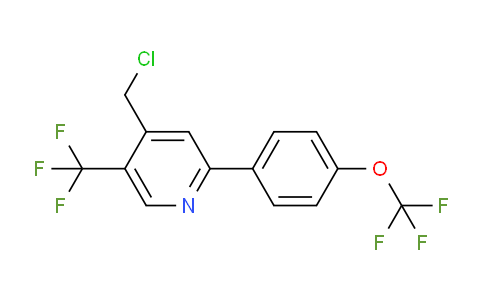 AM58470 | 1261454-19-6 | 4-(Chloromethyl)-2-(4-(trifluoromethoxy)phenyl)-5-(trifluoromethyl)pyridine