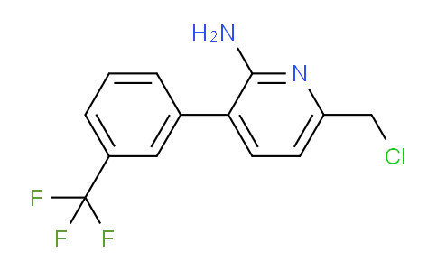 AM58479 | 1261639-46-6 | 2-Amino-6-(chloromethyl)-3-(3-(trifluoromethyl)phenyl)pyridine