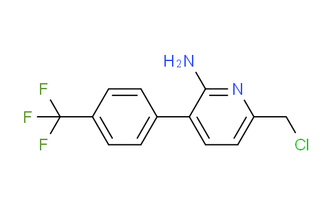 AM58480 | 1261749-78-3 | 2-Amino-6-(chloromethyl)-3-(4-(trifluoromethyl)phenyl)pyridine