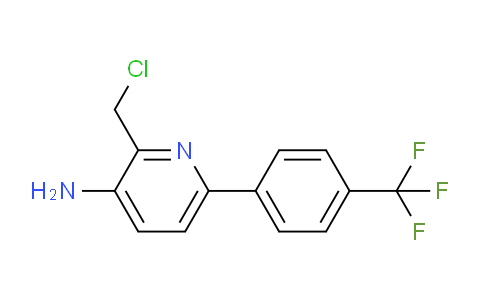 AM58483 | 1261477-34-2 | 3-Amino-2-(chloromethyl)-6-(4-(trifluoromethyl)phenyl)pyridine
