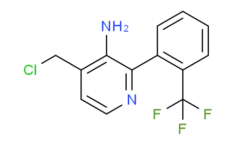 AM58484 | 1261753-98-3 | 3-Amino-4-(chloromethyl)-2-(2-(trifluoromethyl)phenyl)pyridine