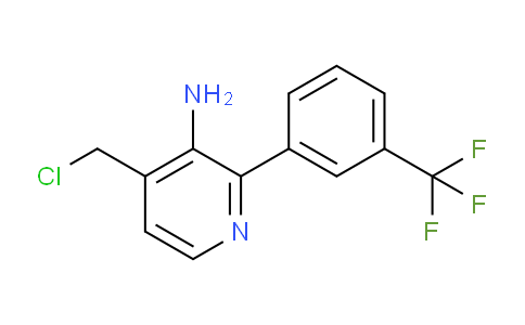 AM58485 | 1261599-78-3 | 3-Amino-4-(chloromethyl)-2-(3-(trifluoromethyl)phenyl)pyridine
