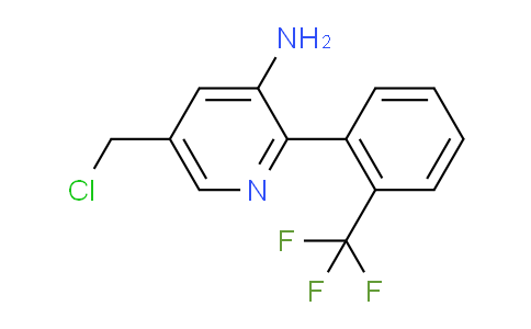 AM58487 | 1261786-71-3 | 3-Amino-5-(chloromethyl)-2-(2-(trifluoromethyl)phenyl)pyridine