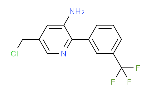 AM58488 | 1261590-71-9 | 3-Amino-5-(chloromethyl)-2-(3-(trifluoromethyl)phenyl)pyridine