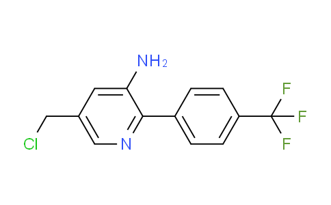 AM58489 | 1261870-19-2 | 3-Amino-5-(chloromethyl)-2-(4-(trifluoromethyl)phenyl)pyridine