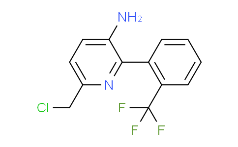 AM58490 | 1261749-86-3 | 3-Amino-6-(chloromethyl)-2-(2-(trifluoromethyl)phenyl)pyridine