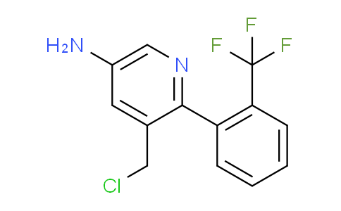 AM58493 | 1261564-23-1 | 5-Amino-3-(chloromethyl)-2-(2-(trifluoromethyl)phenyl)pyridine