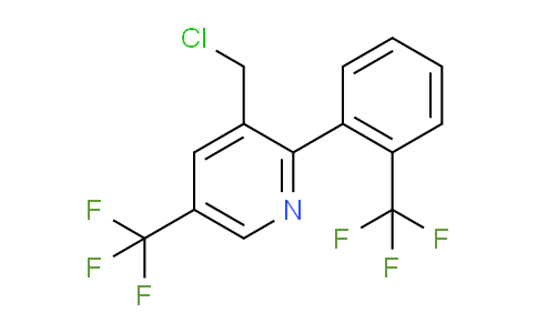 AM58504 | 1261814-71-4 | 3-(Chloromethyl)-5-(trifluoromethyl)-2-(2-(trifluoromethyl)phenyl)pyridine