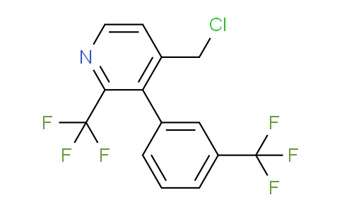 4-(Chloromethyl)-2-(trifluoromethyl)-3-(3-(trifluoromethyl)phenyl)pyridine