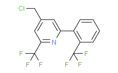 4-(Chloromethyl)-2-(trifluoromethyl)-6-(2-(trifluoromethyl)phenyl)pyridine