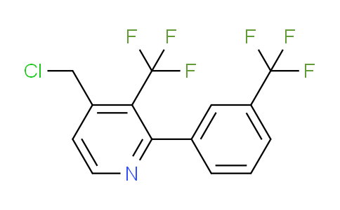 4-(Chloromethyl)-3-(trifluoromethyl)-2-(3-(trifluoromethyl)phenyl)pyridine