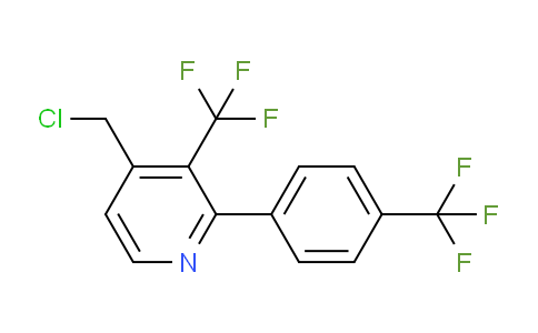 4-(Chloromethyl)-3-(trifluoromethyl)-2-(4-(trifluoromethyl)phenyl)pyridine
