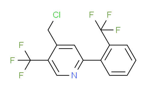 4-(Chloromethyl)-5-(trifluoromethyl)-2-(2-(trifluoromethyl)phenyl)pyridine