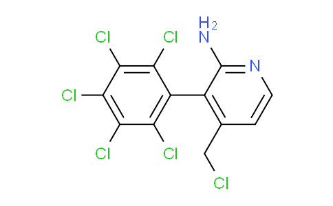 AM58519 | 1361595-89-2 | 2-Amino-4-(chloromethyl)-3-(perchlorophenyl)pyridine
