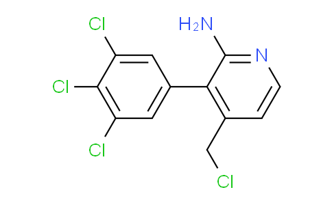 2-Amino-4-(chloromethyl)-3-(3,4,5-trichlorophenyl)pyridine