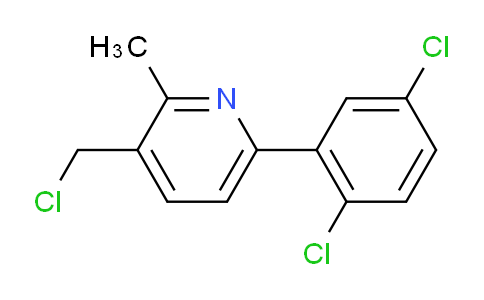 AM58549 | 1361680-23-0 | 3-(Chloromethyl)-6-(2,5-dichlorophenyl)-2-methylpyridine