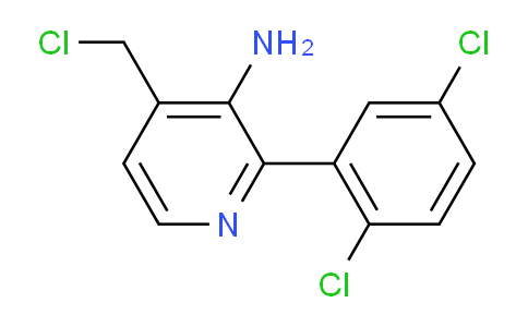 AM58559 | 1361909-40-1 | 3-Amino-4-(chloromethyl)-2-(2,5-dichlorophenyl)pyridine