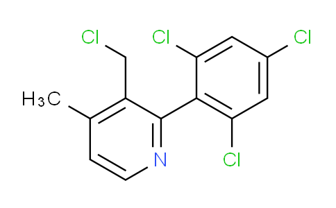 AM58587 | 1361519-02-9 | 3-(Chloromethyl)-4-methyl-2-(2,4,6-trichlorophenyl)pyridine