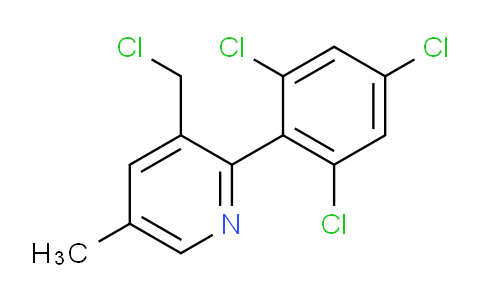 AM58590 | 1361467-82-4 | 3-(Chloromethyl)-5-methyl-2-(2,4,6-trichlorophenyl)pyridine