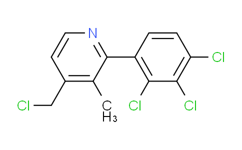 4-(Chloromethyl)-3-methyl-2-(2,3,4-trichlorophenyl)pyridine