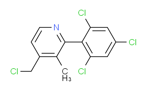 4-(Chloromethyl)-3-methyl-2-(2,4,6-trichlorophenyl)pyridine