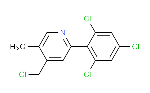 4-(Chloromethyl)-5-methyl-2-(2,4,6-trichlorophenyl)pyridine