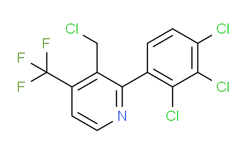 3-(Chloromethyl)-2-(2,3,4-trichlorophenyl)-4-(trifluoromethyl)pyridine