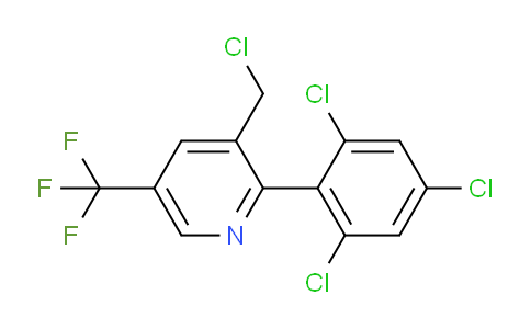 3-(Chloromethyl)-2-(2,4,6-trichlorophenyl)-5-(trifluoromethyl)pyridine