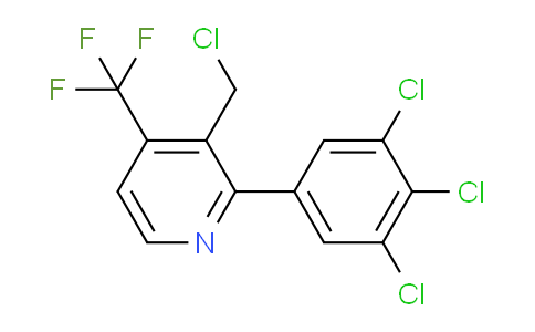 3-(Chloromethyl)-2-(3,4,5-trichlorophenyl)-4-(trifluoromethyl)pyridine
