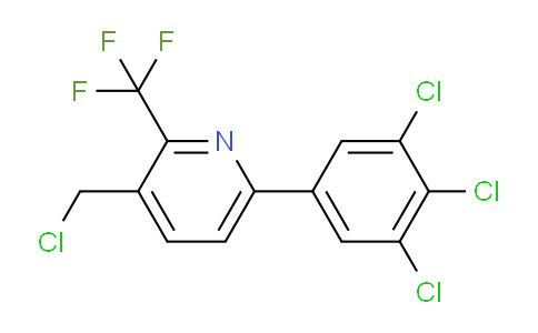 3-(Chloromethyl)-6-(3,4,5-trichlorophenyl)-2-(trifluoromethyl)pyridine